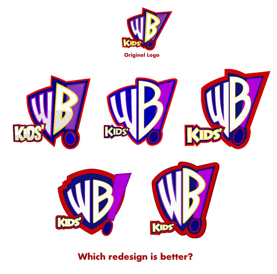 Kids WB Logo Redesign Choice by JLMaestro on DeviantArt