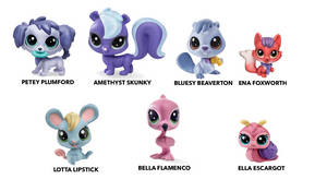 Hub's Littlest Pet Shop - Main Characters