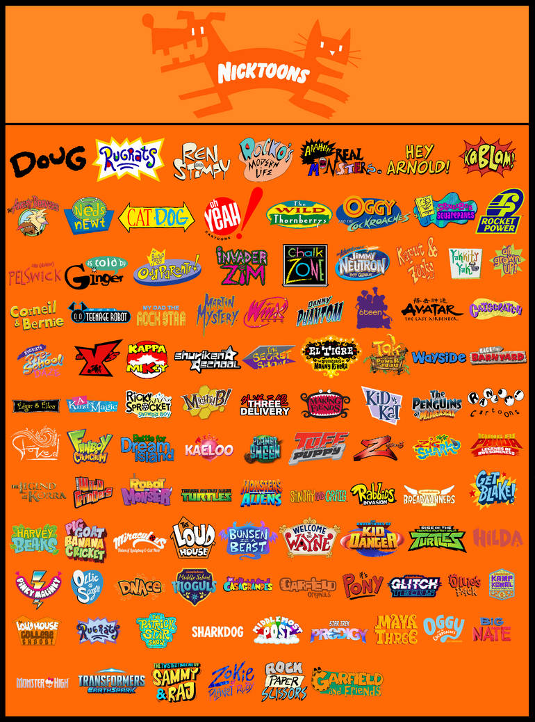 My Nicktoons AU Catalog by ABFan21 on DeviantArt