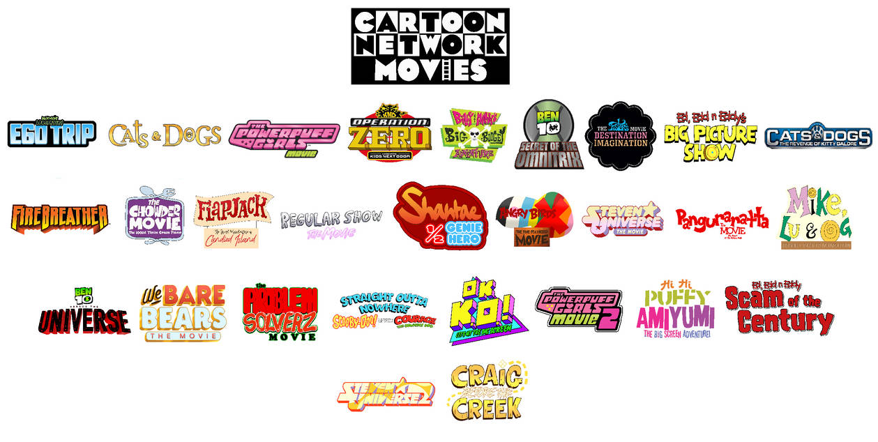 My Cartoon Network Movies AU Catalog by ABFan21 on DeviantArt