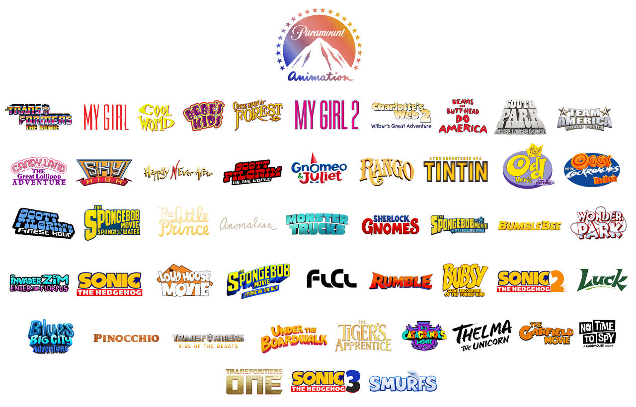 Paramount Animation Characters Paramount Animation - My AU Catalog by JLMaestro on DeviantArt