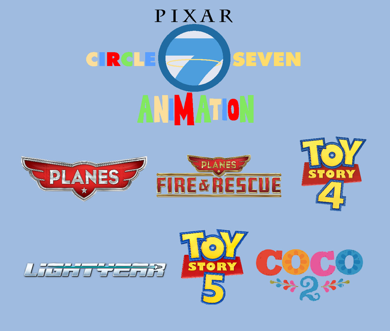 Pixar Circle 7 Animation Catalog (TLJLM) by JLMaestro on DeviantArt