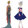 Avengers Gowns: Thor and Captain America
