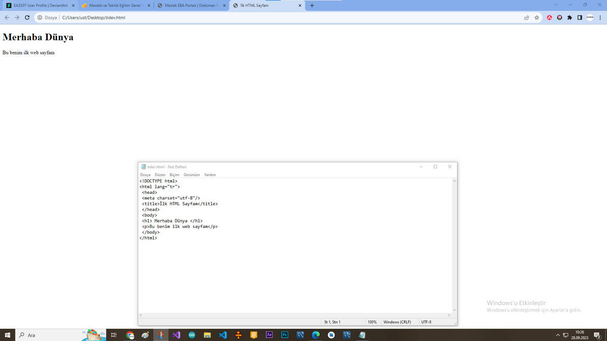 HTML project 2 by EA3S07 on DeviantArt
