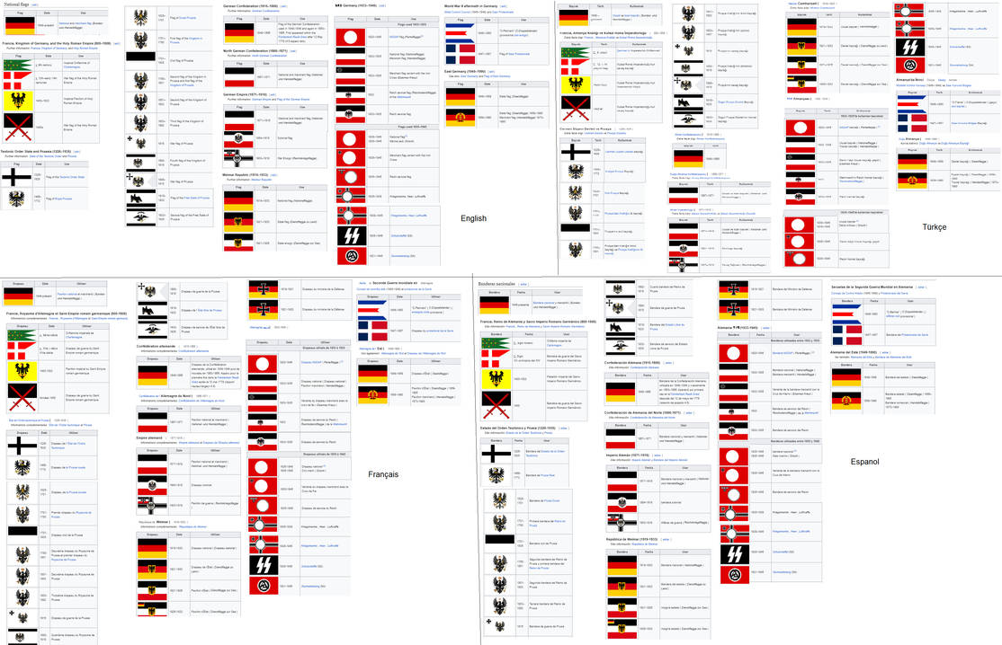 Germany Flag Ruler Germany flag history by EA3S07 on DeviantArt