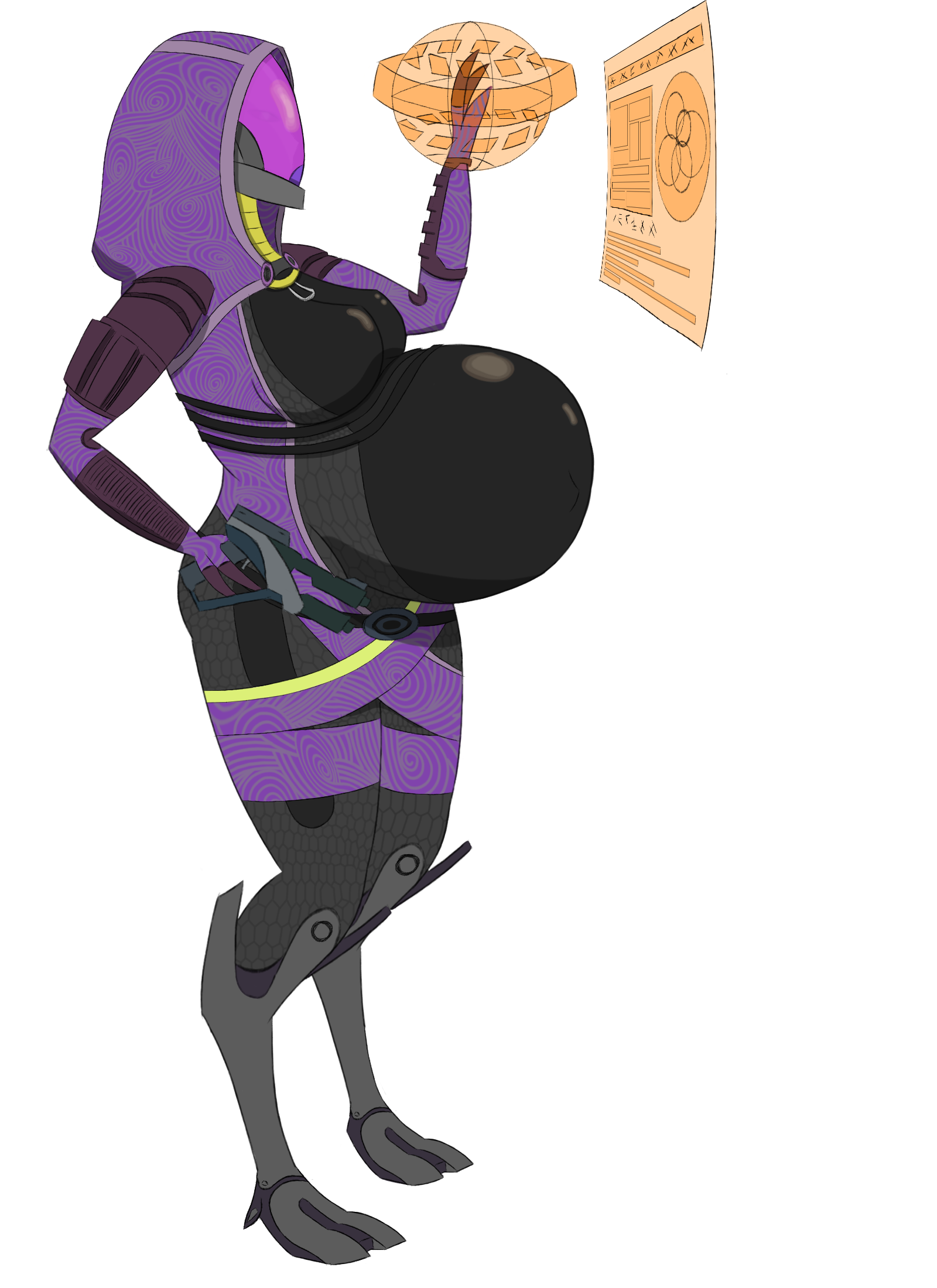 Tali's Big Belly [Preggo]