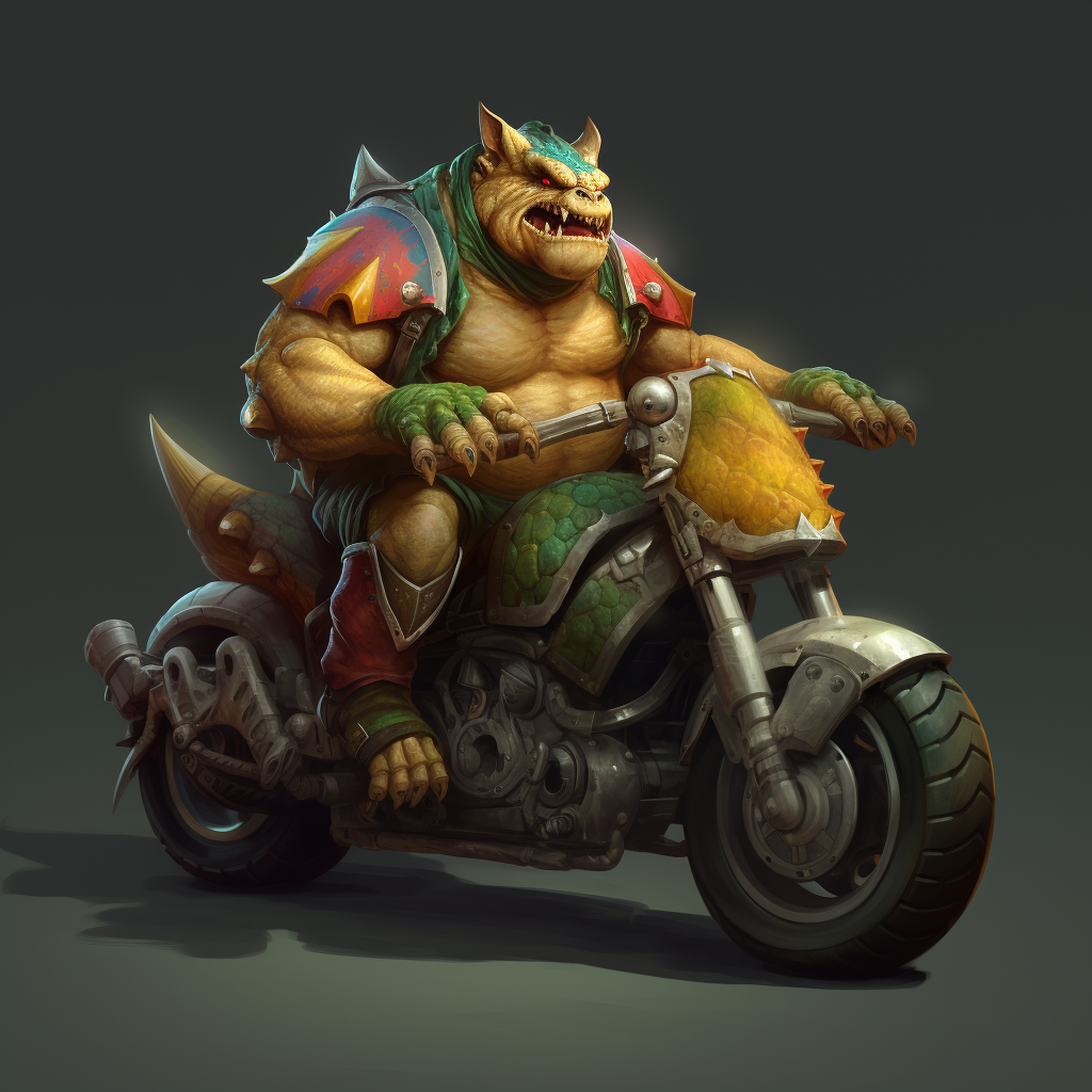 Monster biker by lilJaden456ork on DeviantArt