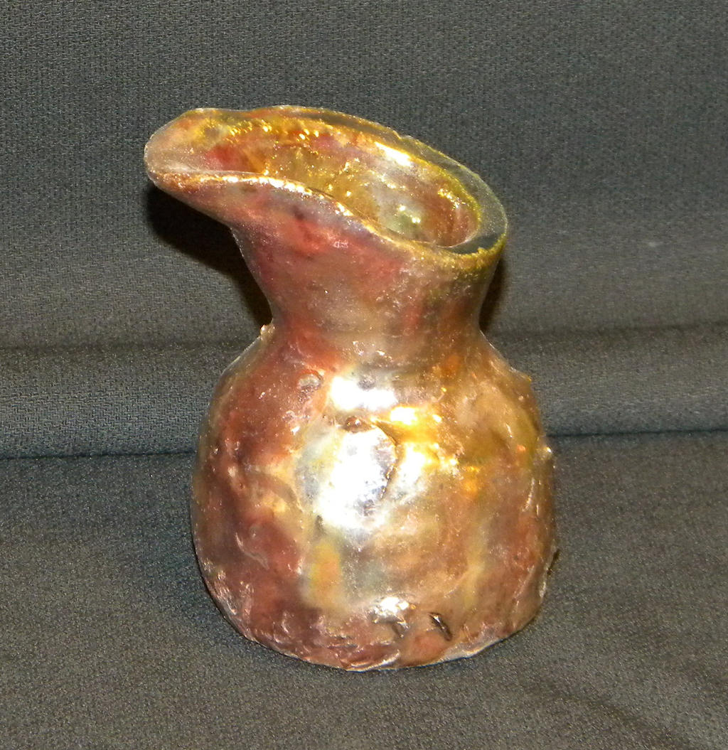 Raku Bottle