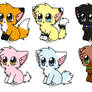 Warrior Cats Adopt*1 point each*~Closed~