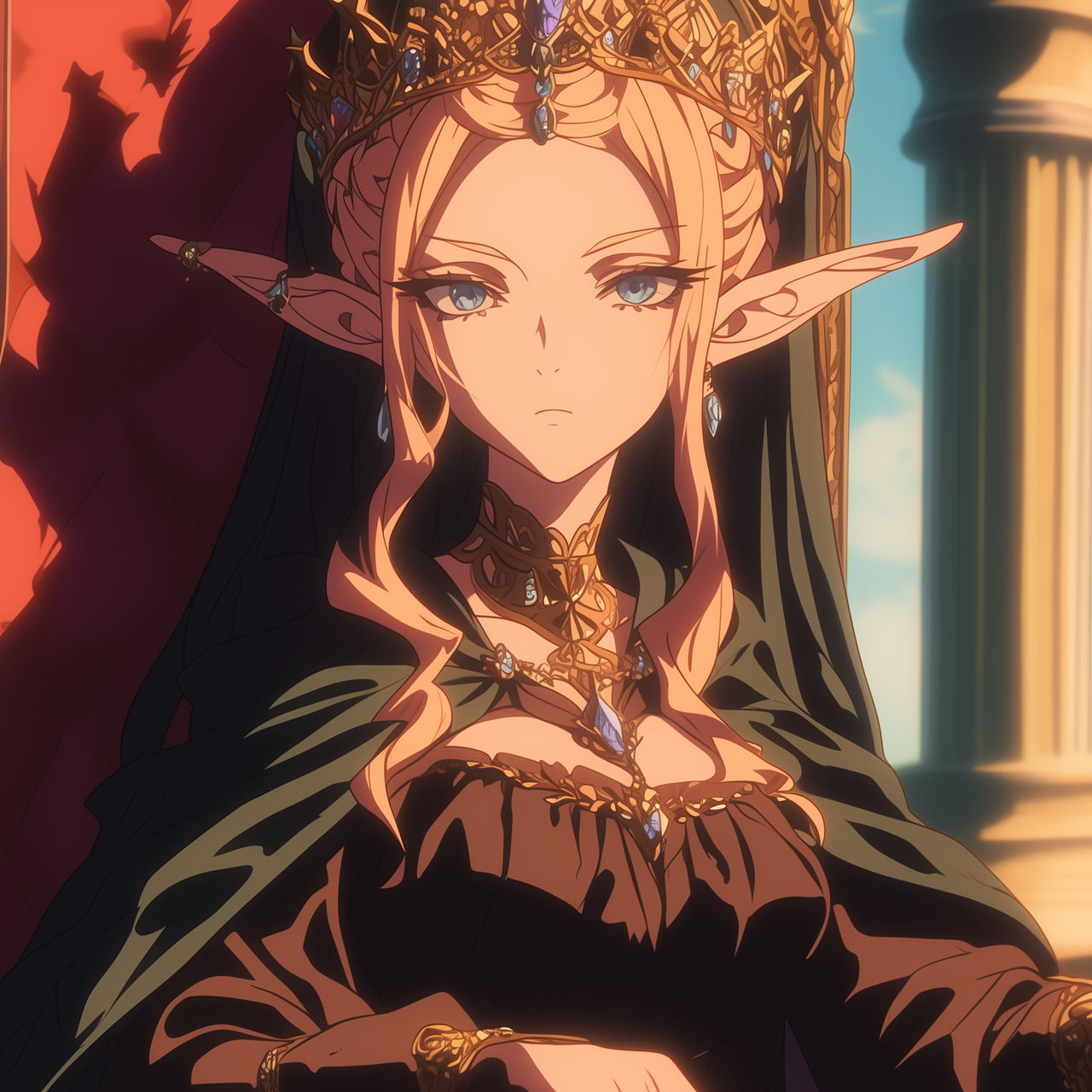 Elf Queen Vector Beautiful Elf Queen by MizukiAoki on DeviantArt