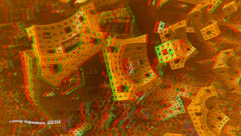 Alien World 4 3D Anaglyph