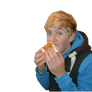 Niall Horan Eating png