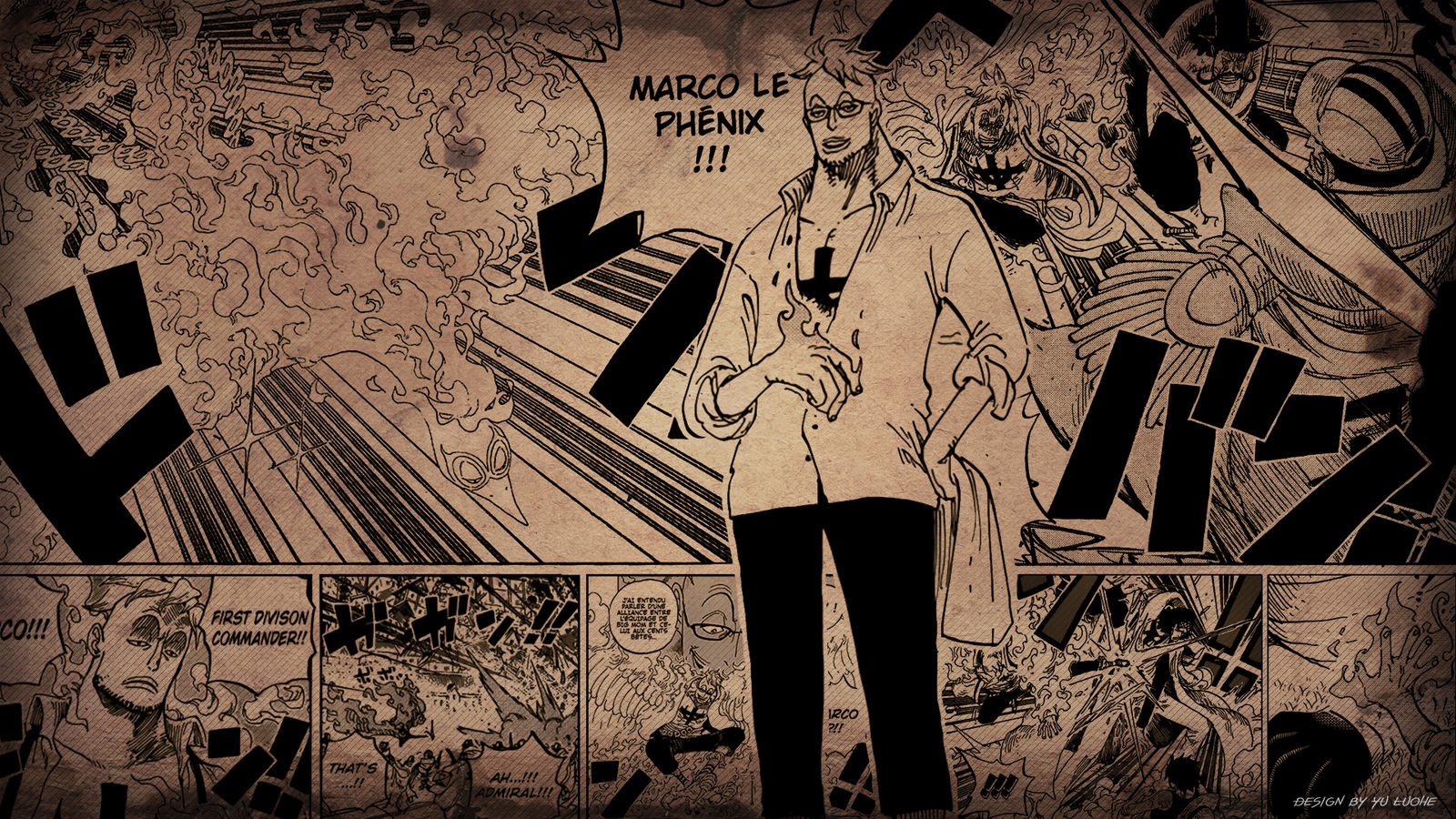 Wallpaper One Piece Marco By Yuluohe On Deviantart Wallpaper One Piece Marco By Yuluohe On Deviantart