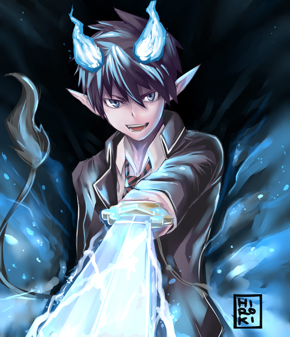 Okumura Rin Ao No Exorcit By Hirokiart On Deviantart Okumura Rin Ao No Exorcit By Hirokiart On Deviantart