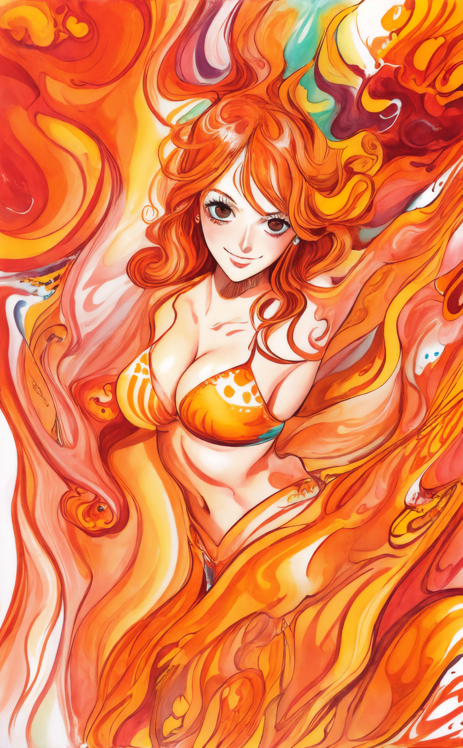 One Piece 700! Mera Mera No mi by LChoVL on DeviantArt