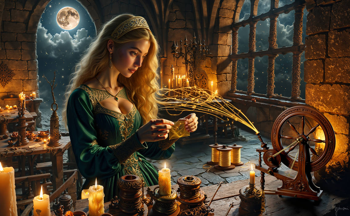 When Thread Turns to Gold by Lyrinami on DeviantArt