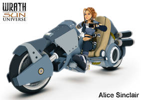 Alice on Bike
