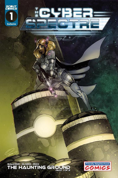 Cyke Specter Cyber Spectre #1 Cover by IanNichols on DeviantArt