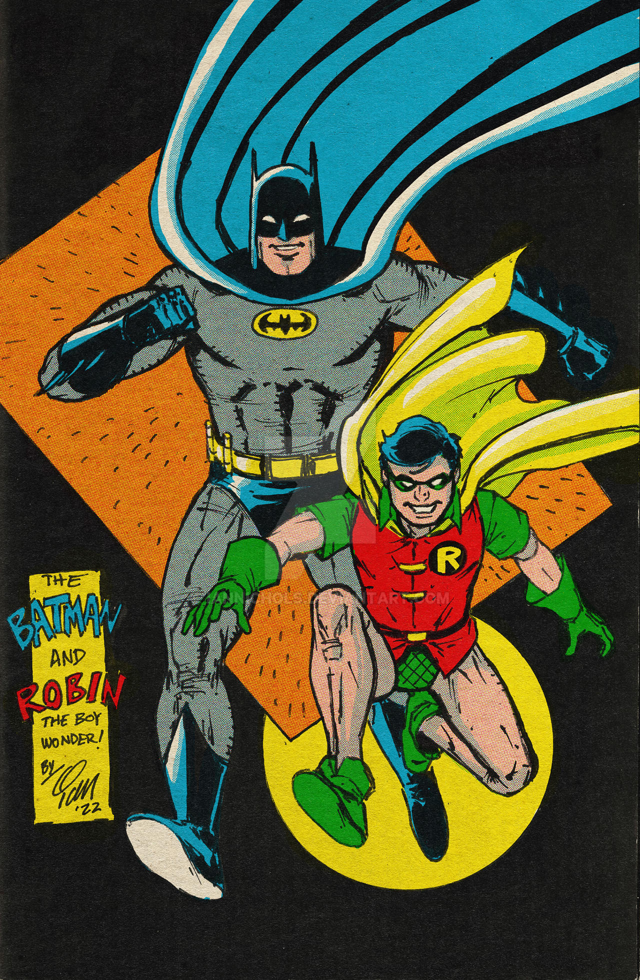 Classic Batman and Robin by IanNichols on DeviantArt