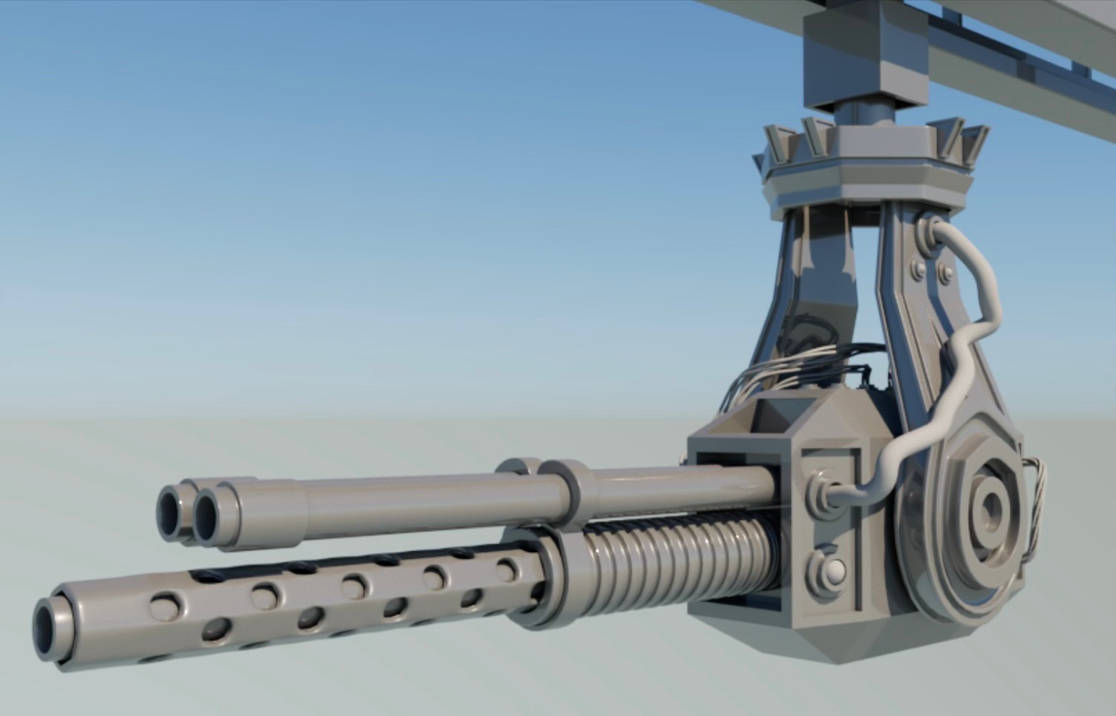 Execter Turrets Security Turret by BlazingCoder84 on DeviantArt