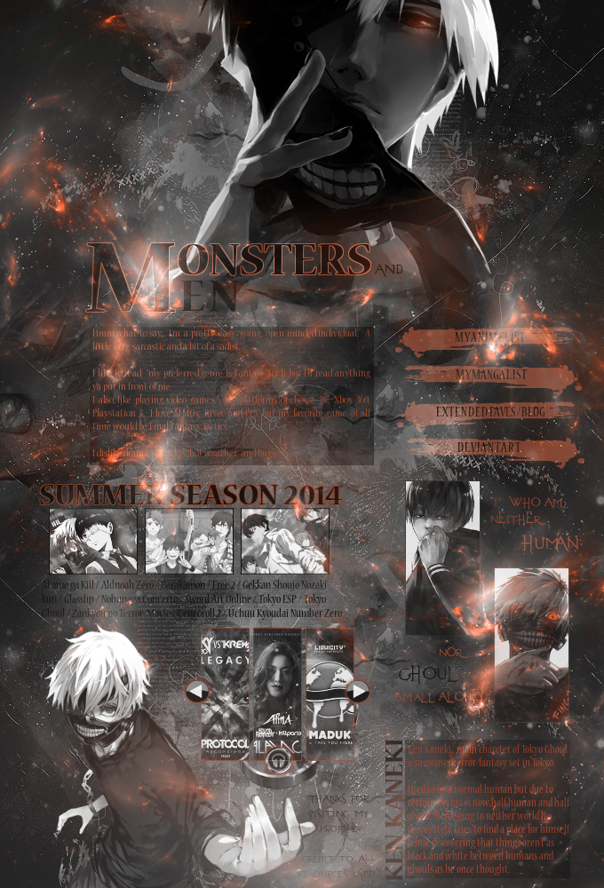 Kaneki Profile By Katagari On Deviantart Kaneki Profile By Katagari On Deviantart