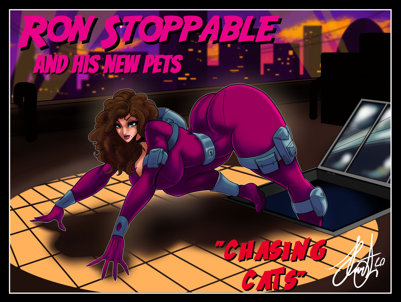 Tonnie Rockwaller, the Cat Burglar by Henrikdrake on DeviantArt
