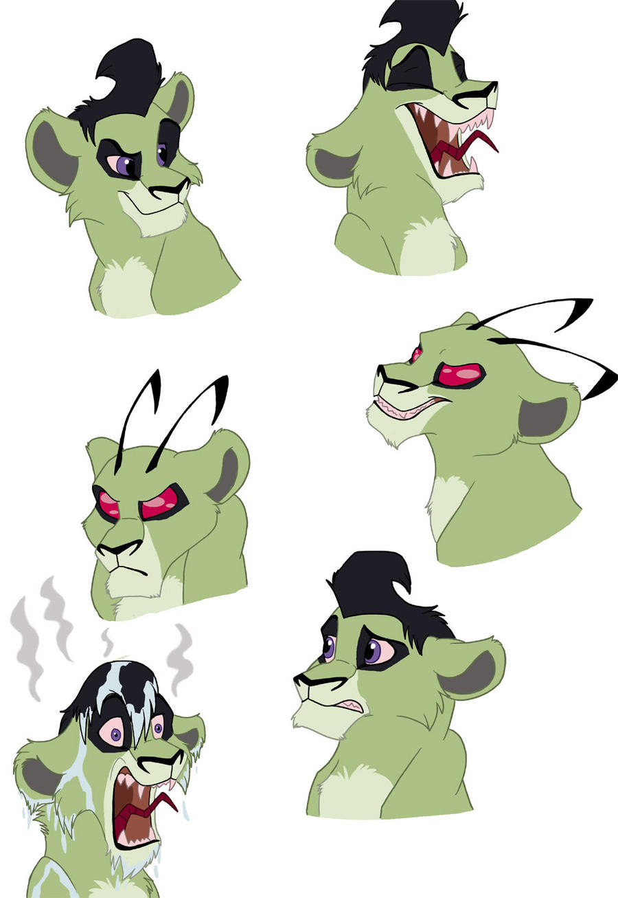 Zim Lion Sketches