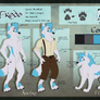 Frodo Anthro and Feral WindWolf Ref