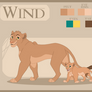 Lion Wind Reference Sheet