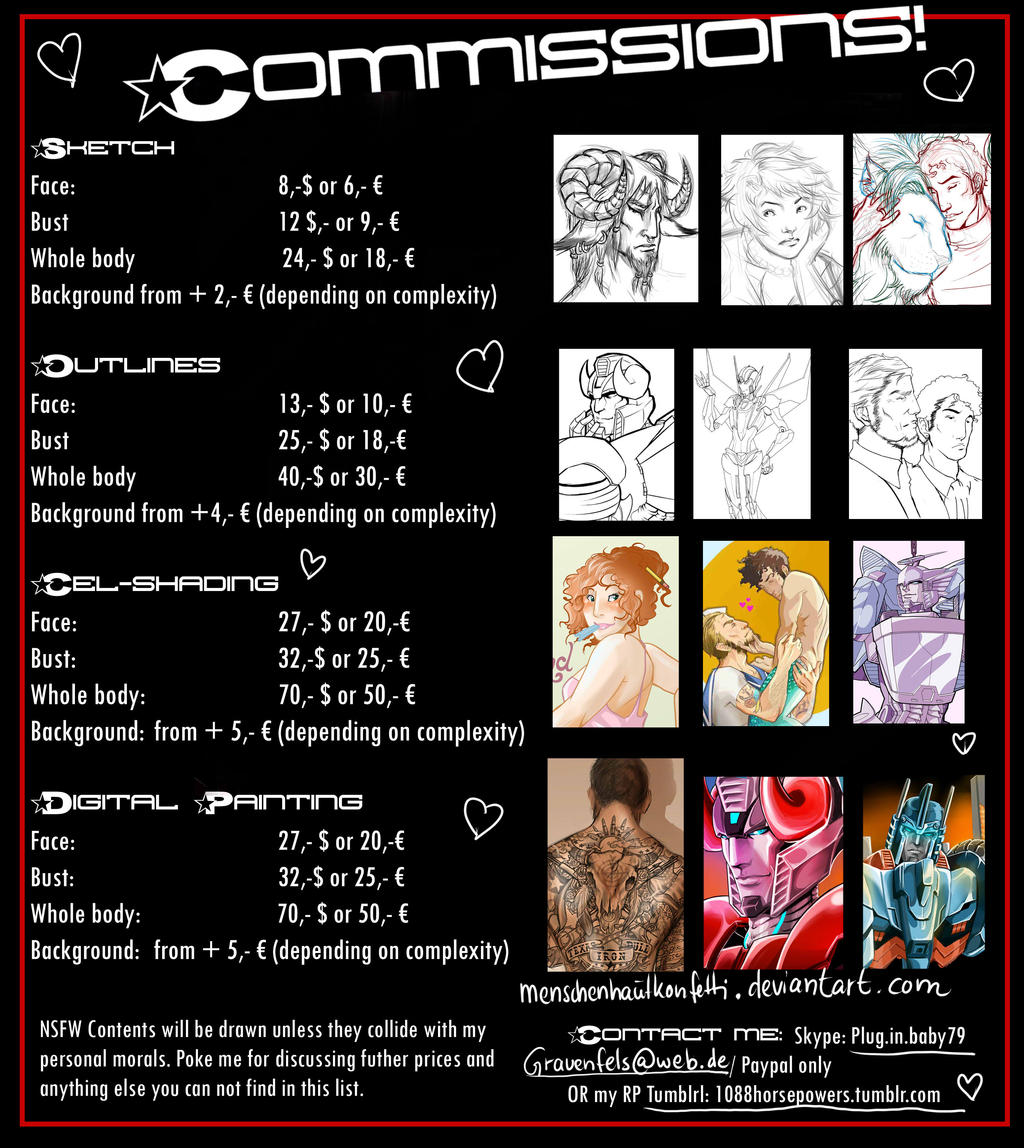 New Commission Info