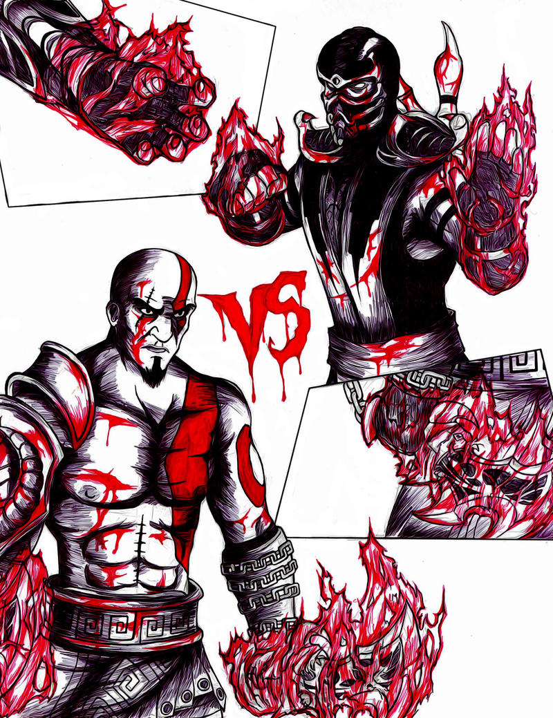 Scorpion Vs Kratos