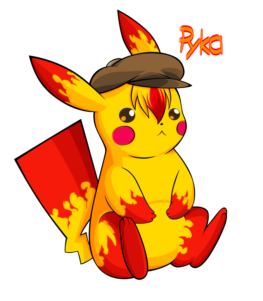 Pyka the Fire Pikachu by Mgx0 on DeviantArt