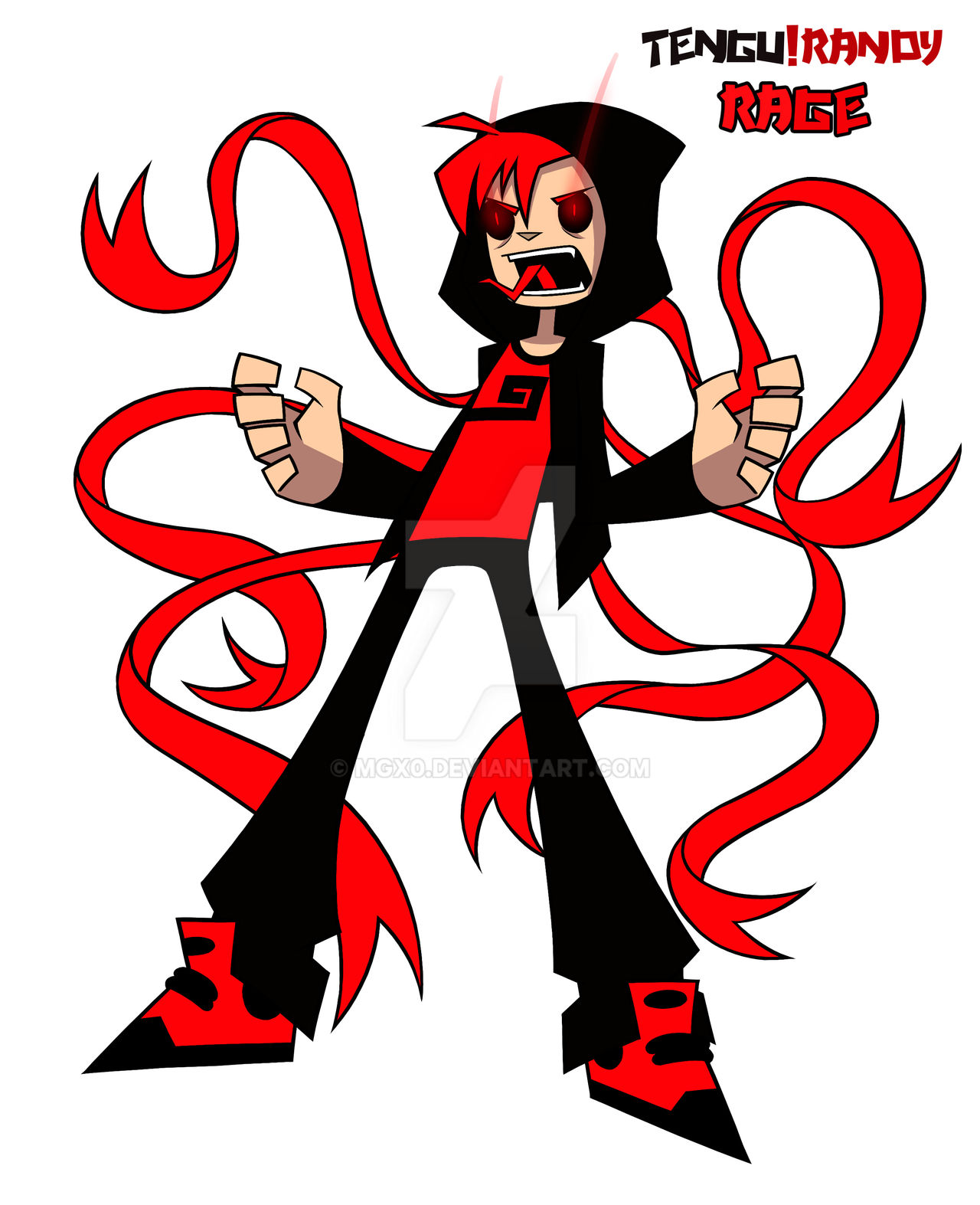 Tengu!Randy RAGE by Mgx0 on DeviantArt