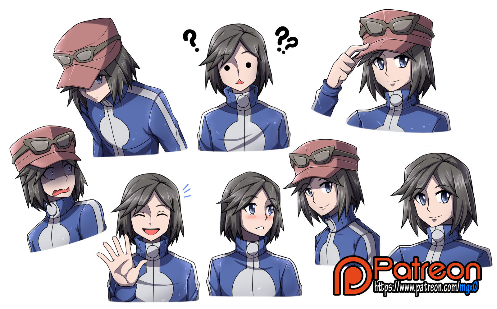 Calem Expressions by Mgx0 on DeviantArt