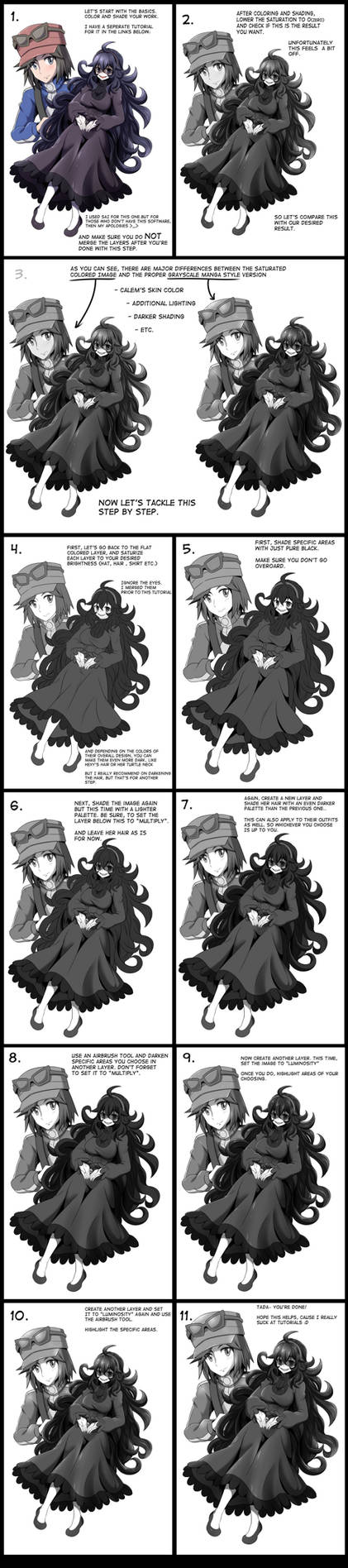 'Manga' Style Shading Tutorial by Mgx0 on DeviantArt