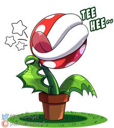 January Polls 2nd Place: Piranha Plant