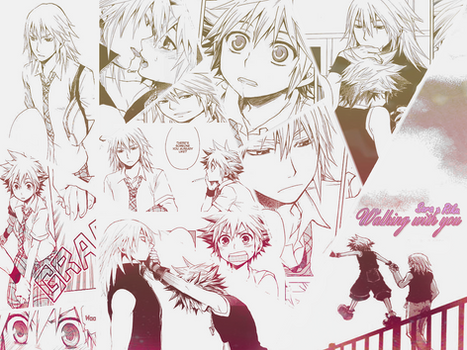 Kingdom Hearts Wallpaper: Riku x Sora