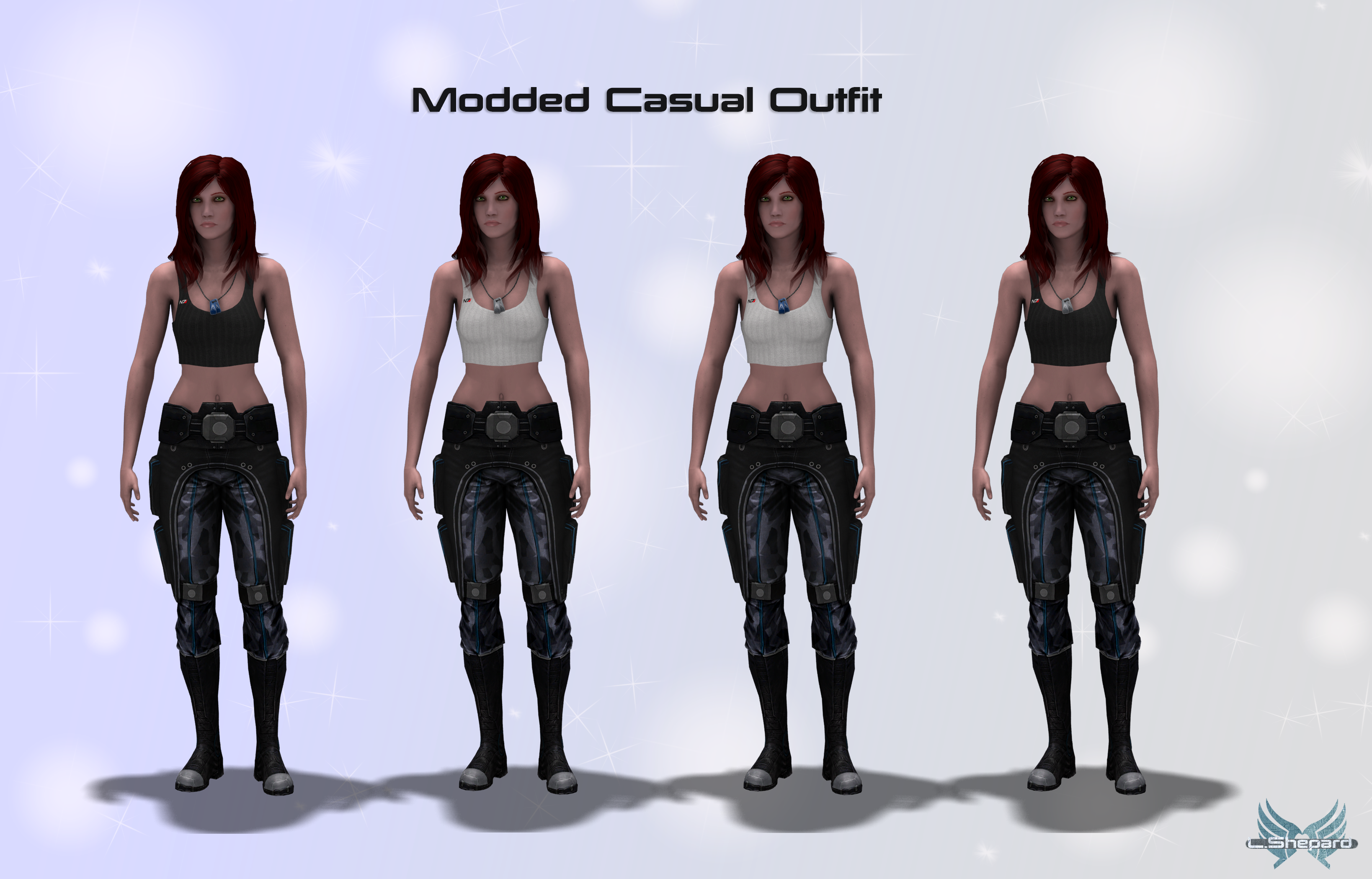 Mass Effect 3 Modded Casual Outfit V2.0 Released