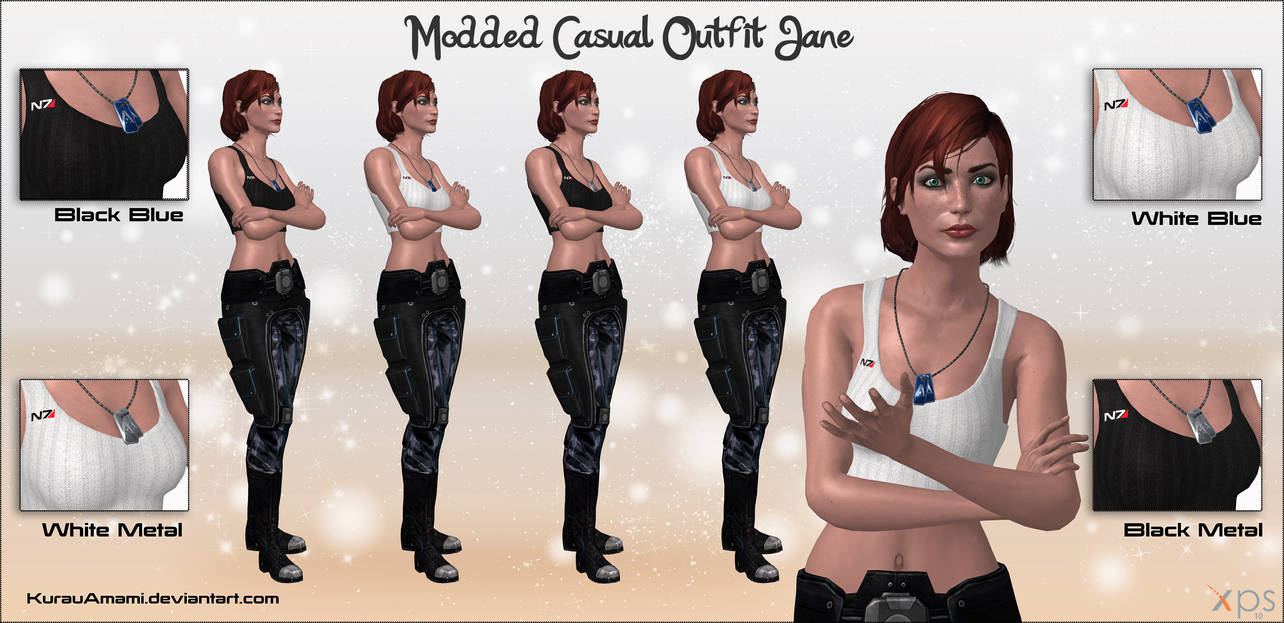 Mass effect 3 casual outfit mods for women Mass effect 3 casual outfit mods for women
