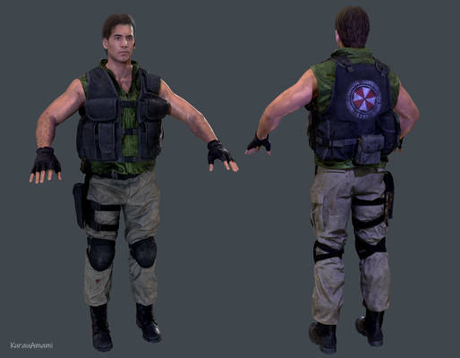 Carlos Oliveira Classic Outfit Resident Evil 3