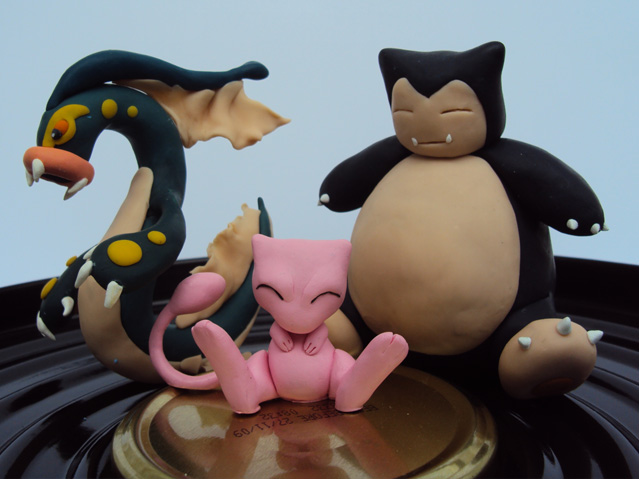 Eelektross, Snorlax and Mew