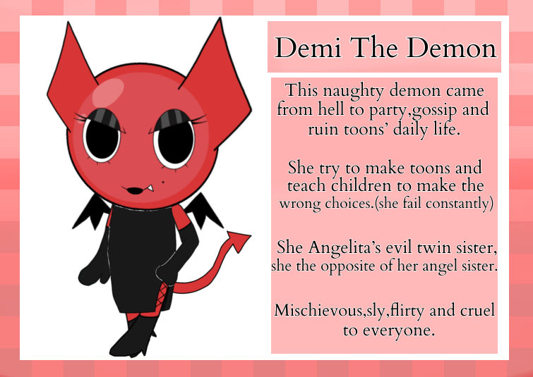 Normal Demon Demi The Demon by PatriciaCraftCute on DeviantArt