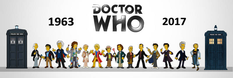 54 years of doctor who