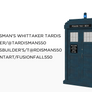 My Whittaker TARDIS model