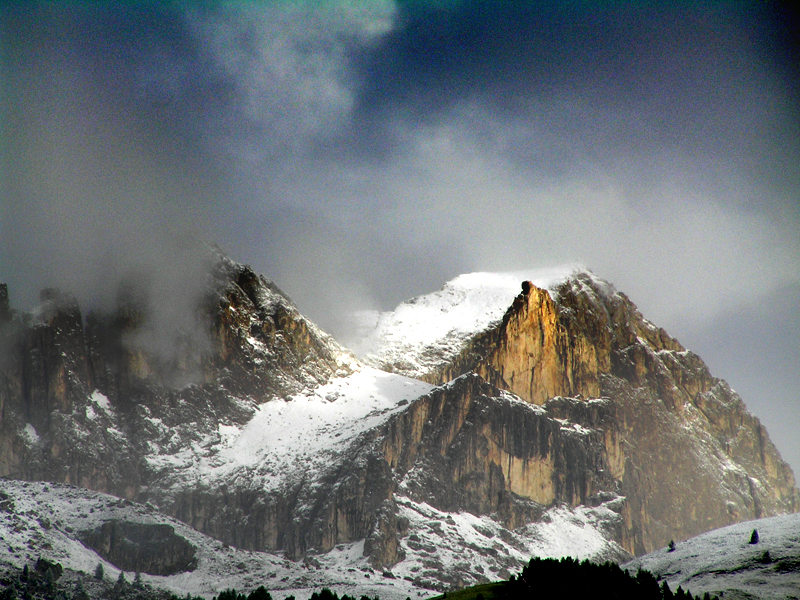 Snow-capped