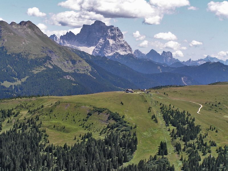 Looking at Mt. Pelmo