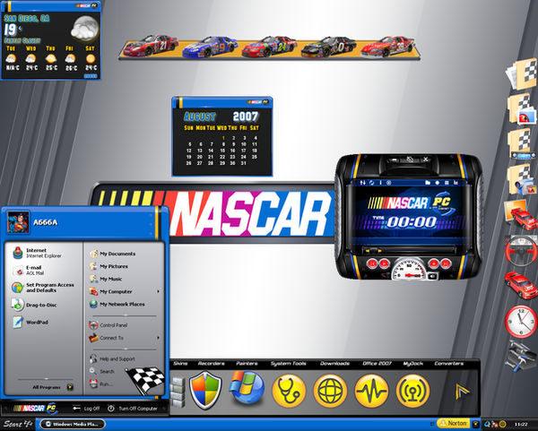 Nascar Racing Screen NASCAR Desktop II by a666a on DeviantArt