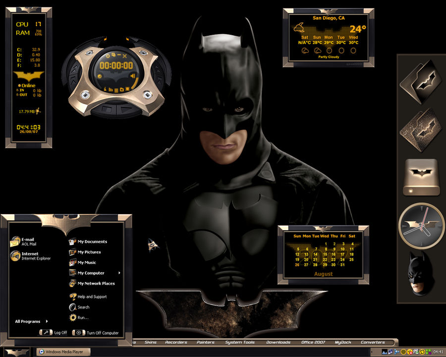 Ultimate Batman Desktop by a666a on DeviantArt