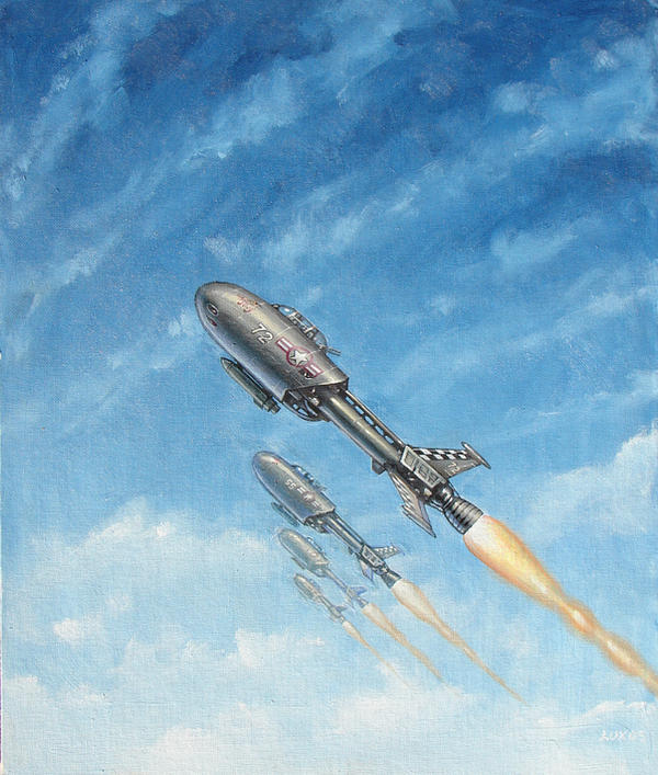 Squadron rockets sci fi by shawnrl61 on DeviantArt
