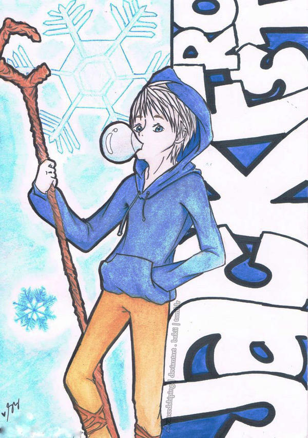 [Watercolors.] Jack Frost.